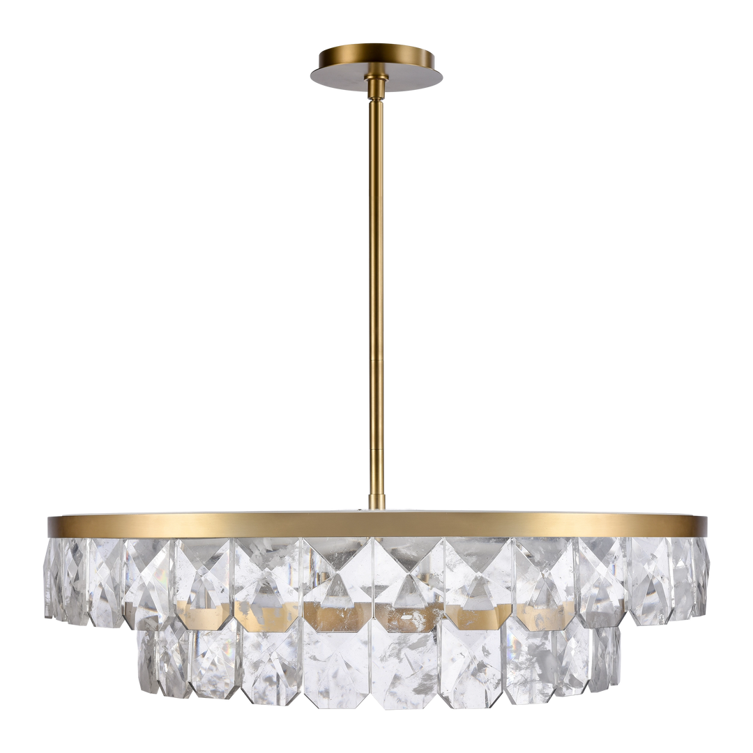 Odraz Infused Crystal Chandelier by Zeev - view 46