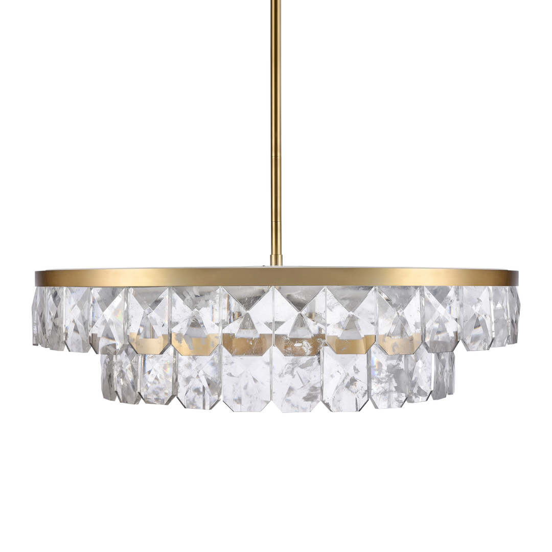 Odraz Infused Crystal Chandelier by Zeev - view 44