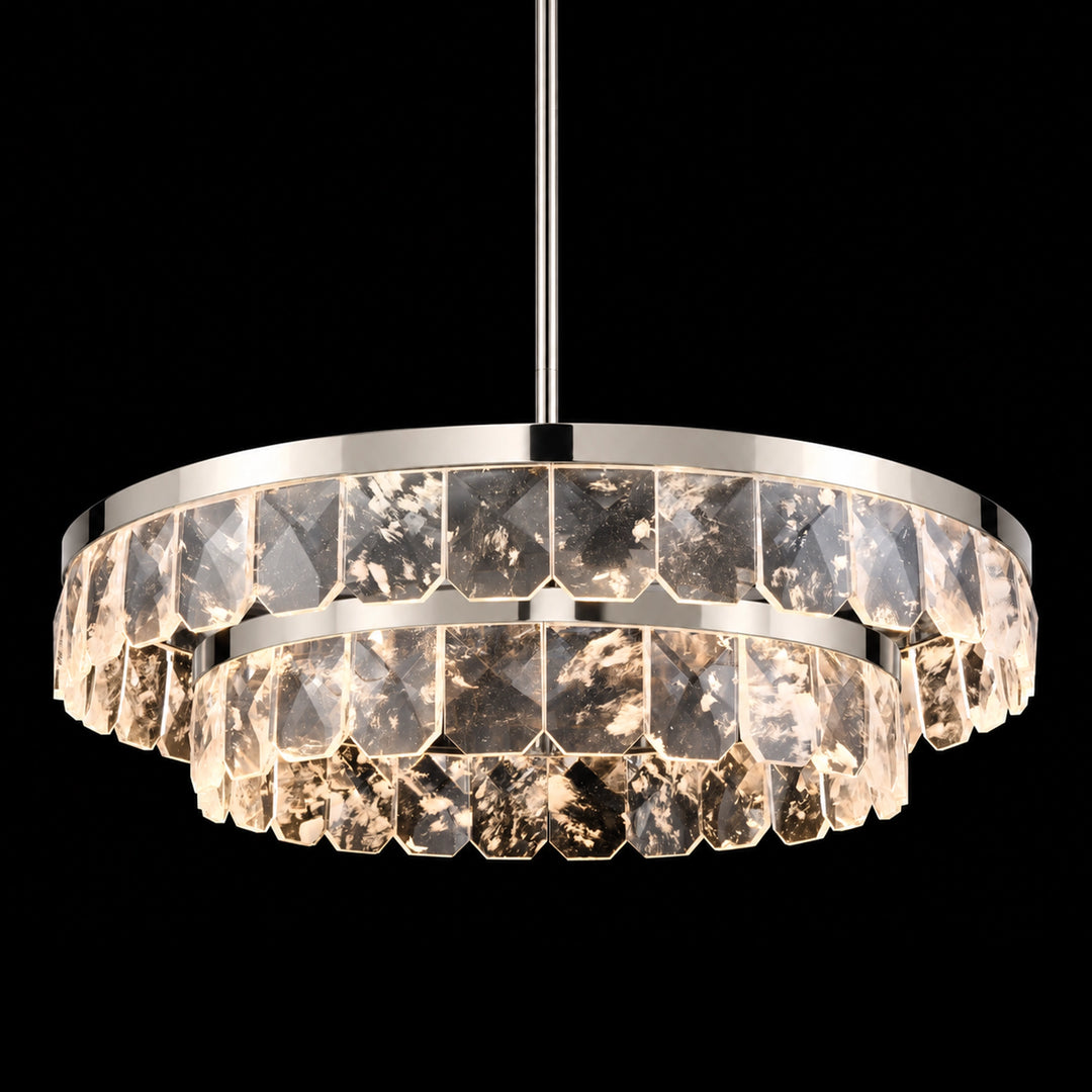 Odraz Infused Crystal Chandelier by Zeev - view 54