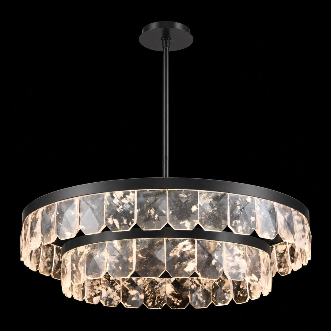 Odraz Infused Crystal Chandelier by Zeev - view 62