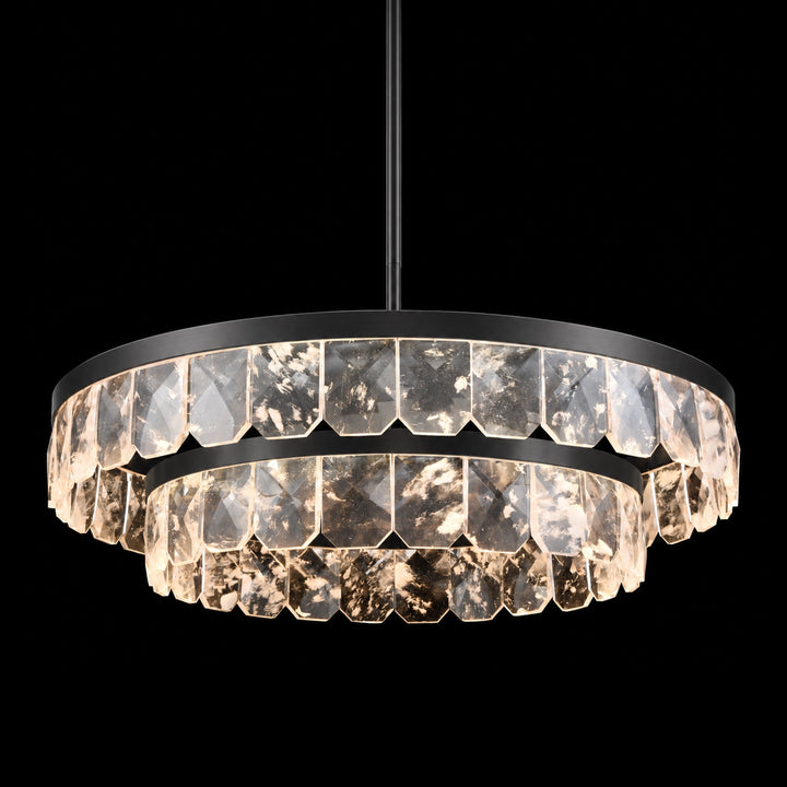 Odraz Infused Crystal Chandelier by Zeev - view 61