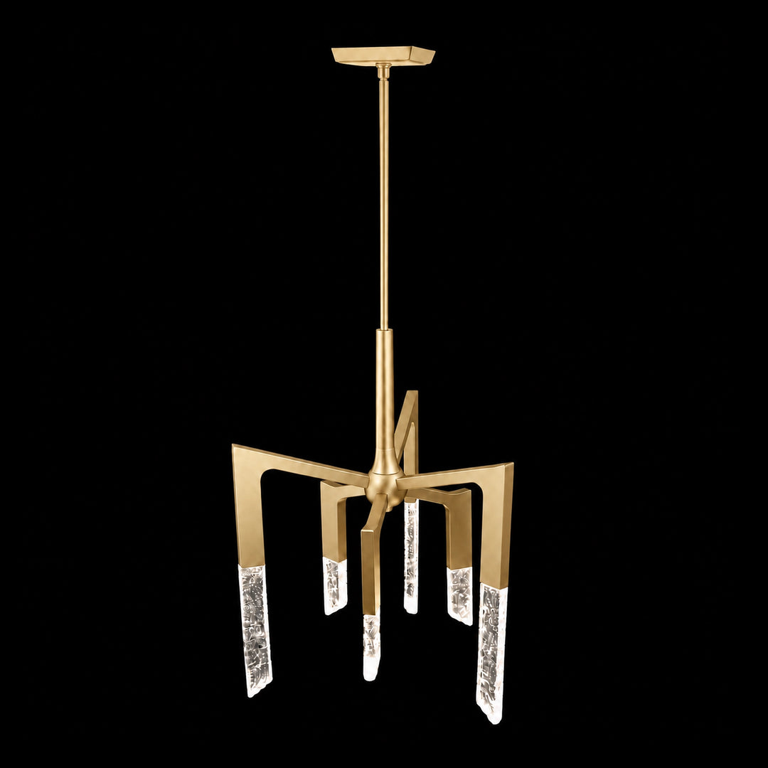 Valenza Reversible Water Glass Chandelier by Zeev - view 3