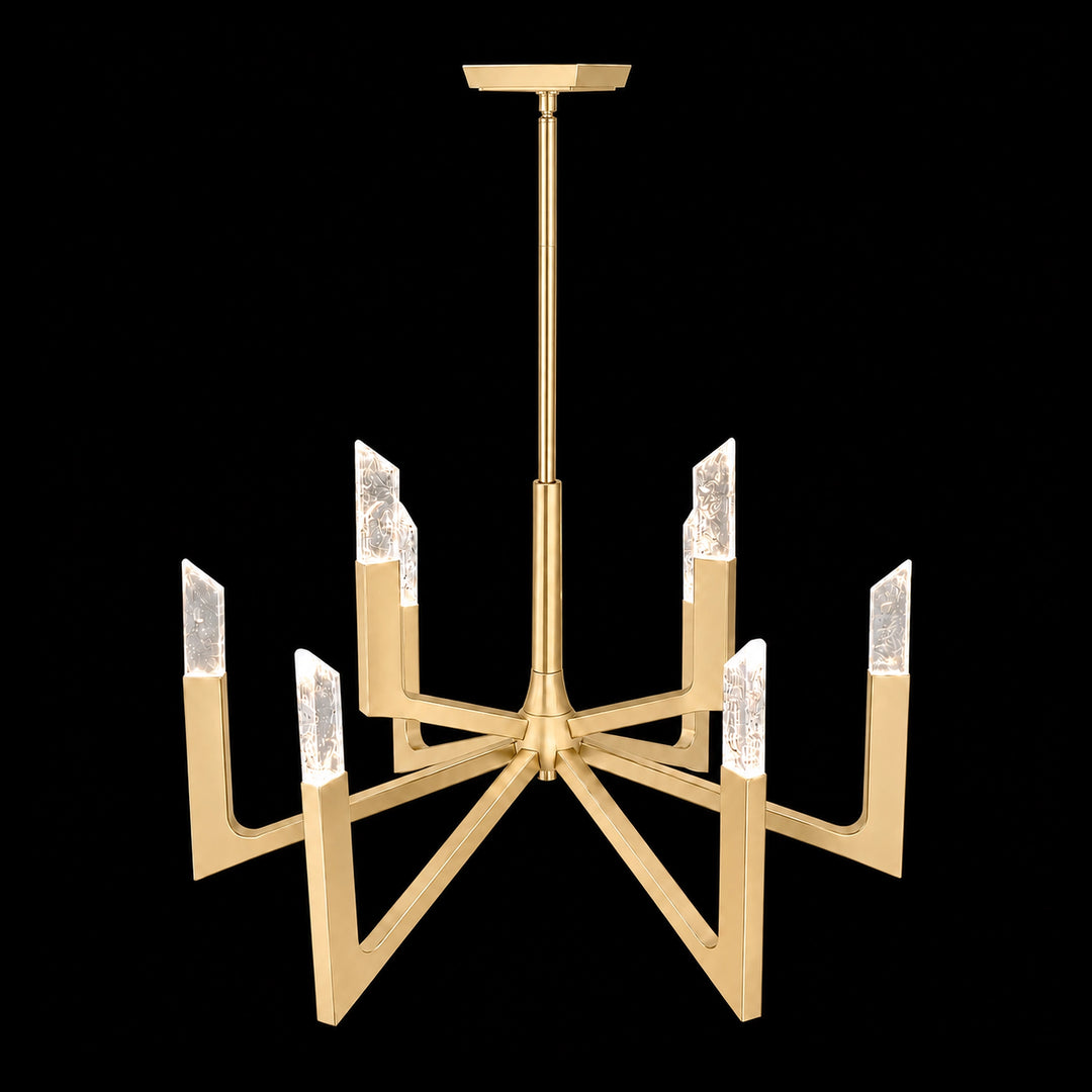 Valenza Reversible Water Glass Chandelier by Zeev - view 17