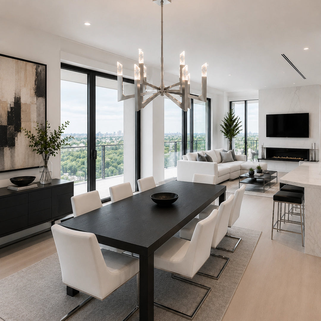 Valenza Reversible Water Glass Chandelier by Zeev - view 25