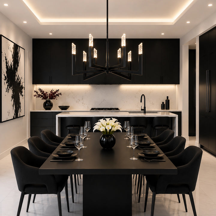Valenza Reversible Water Glass Chandelier by Zeev - view 28