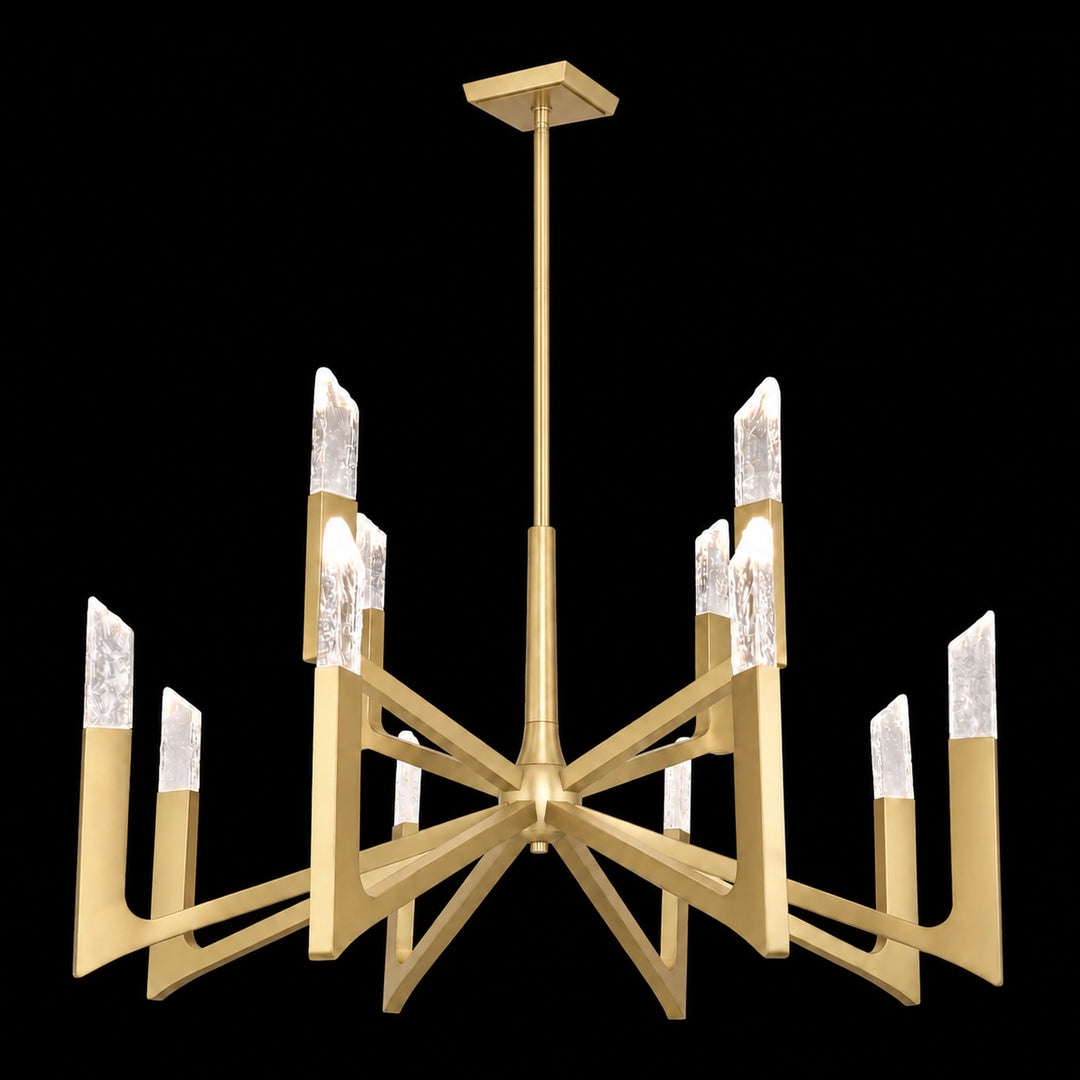 Valenza Reversible Water Glass Chandelier by Zeev - view 32
