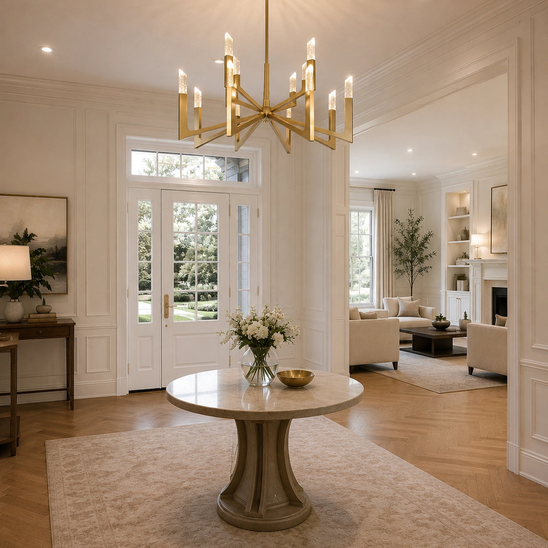 Valenza Reversible Water Glass Chandelier by Zeev - view 33