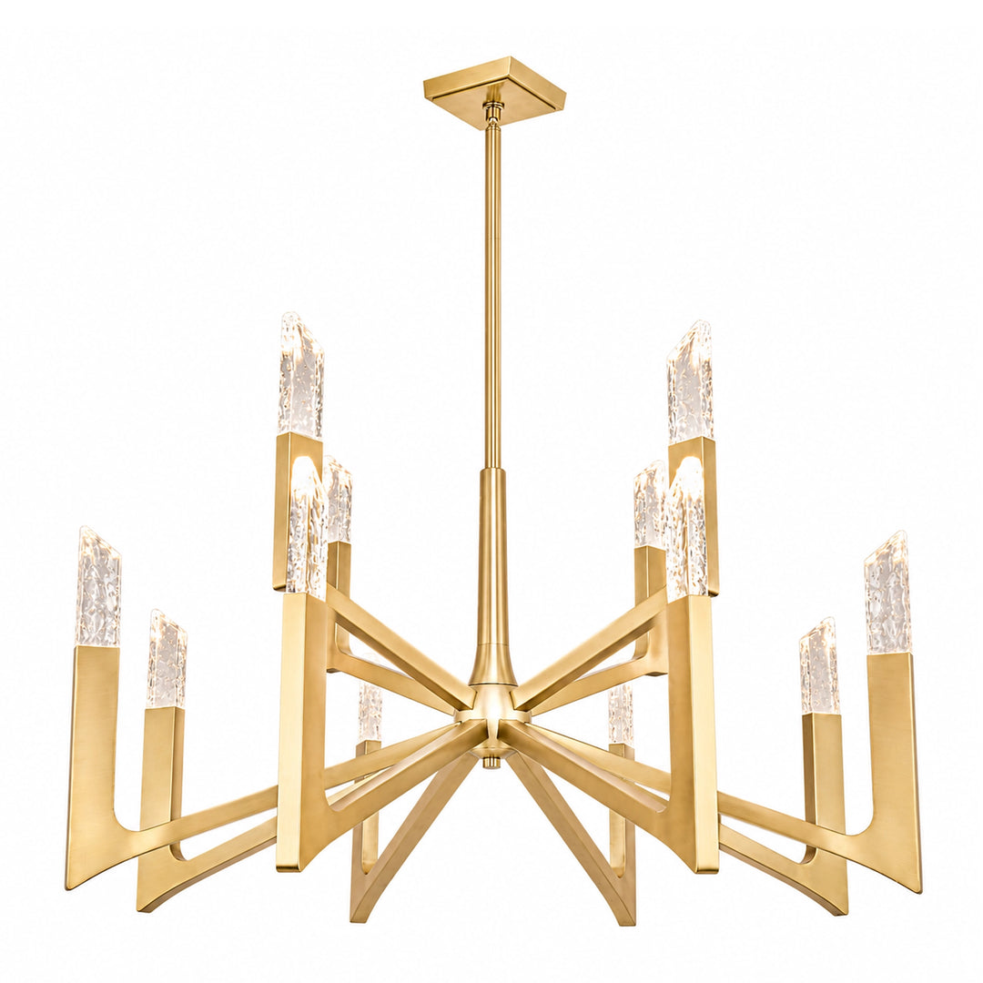 Valenza Reversible Water Glass Chandelier by Zeev - view 30