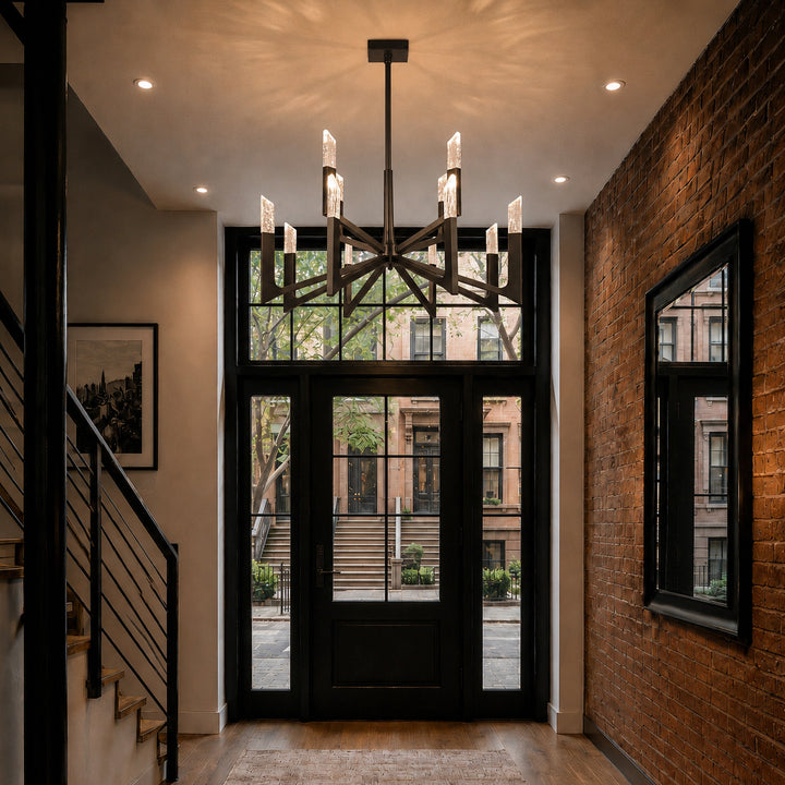 Valenza Reversible Water Glass Chandelier by Zeev - view 43