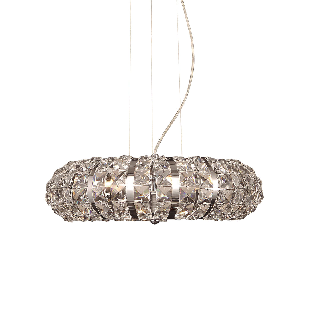 Eternity Crystal Pendant, 18", by Zeev
