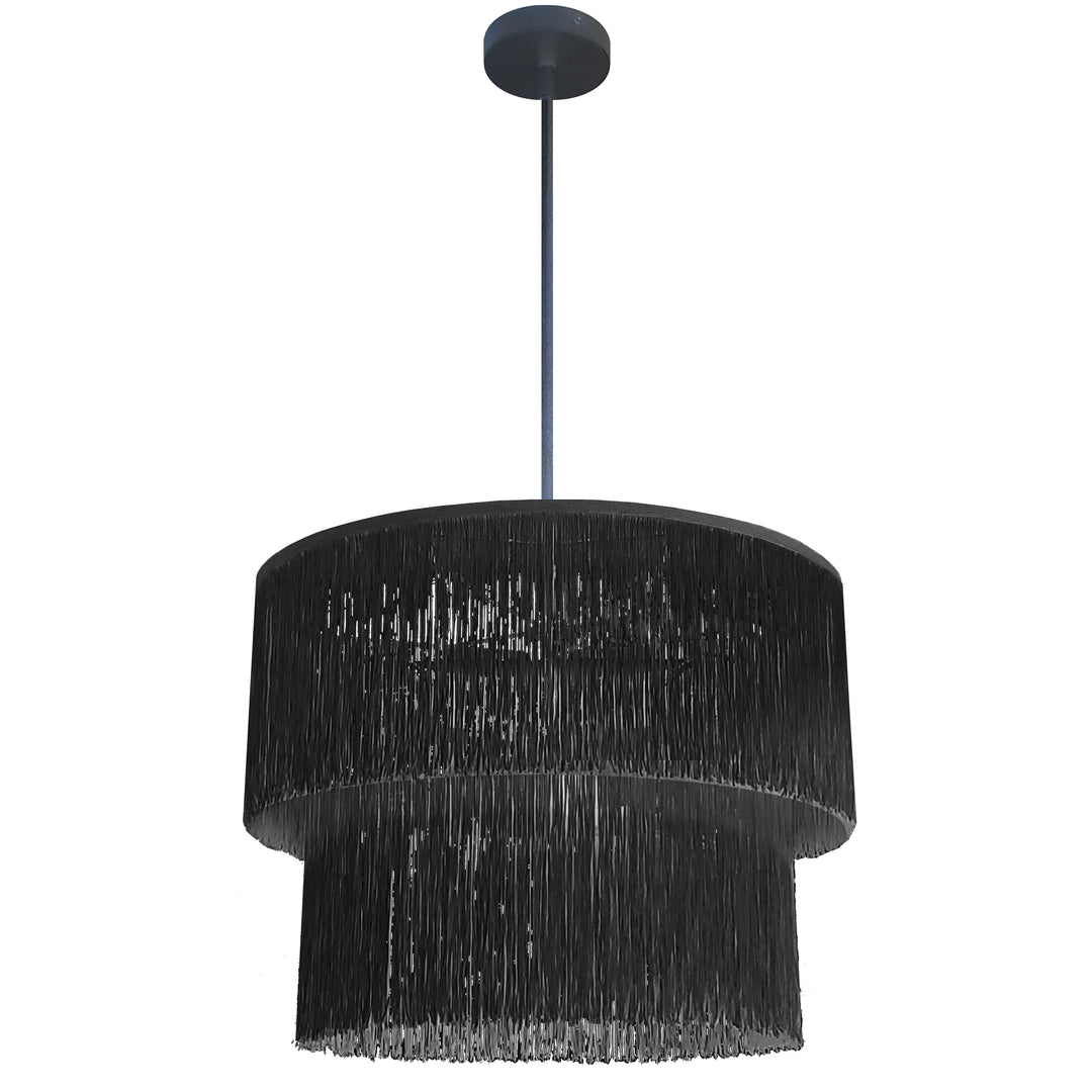 Cadelaria 4 Light Chandelier in Matte Black by Dainolite