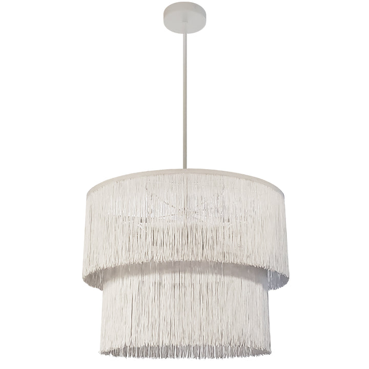 Cadelaria 4 Light Chandelier in Matte White by Dainolite