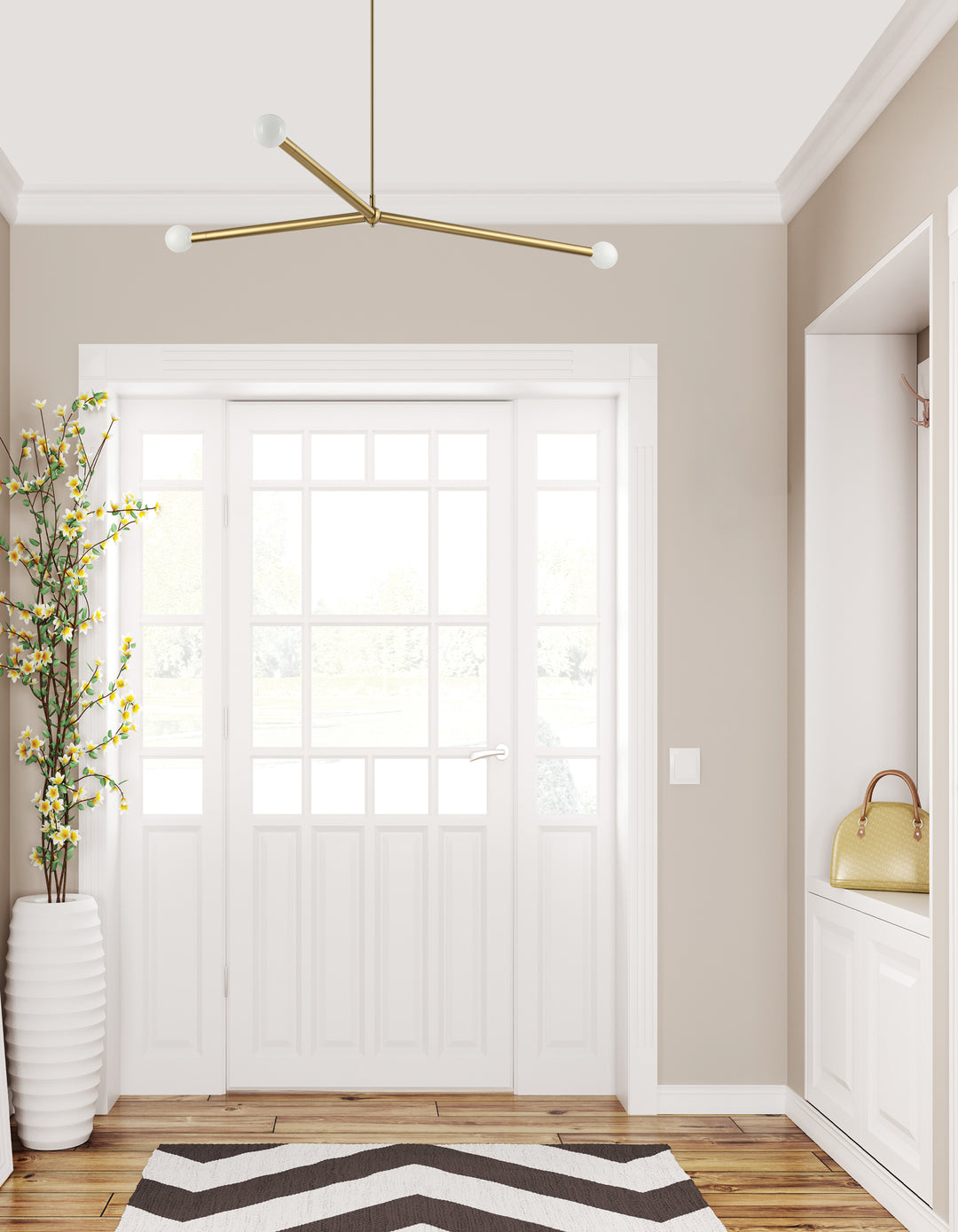 Cerberus 3 Light Pendant by Dainolite - view 2