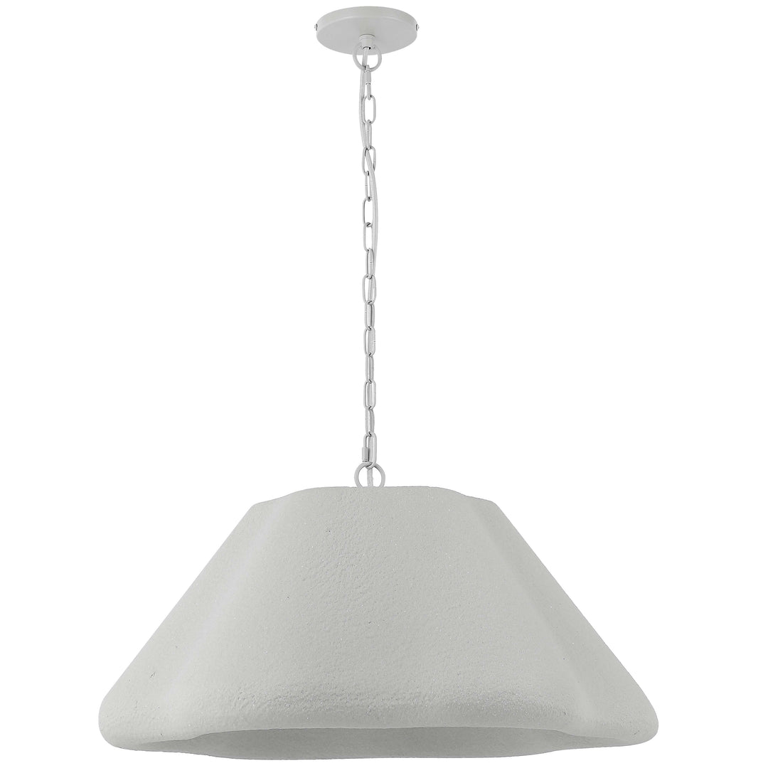 Cecilia 1 Light Pendant in Matte White by Dainolite