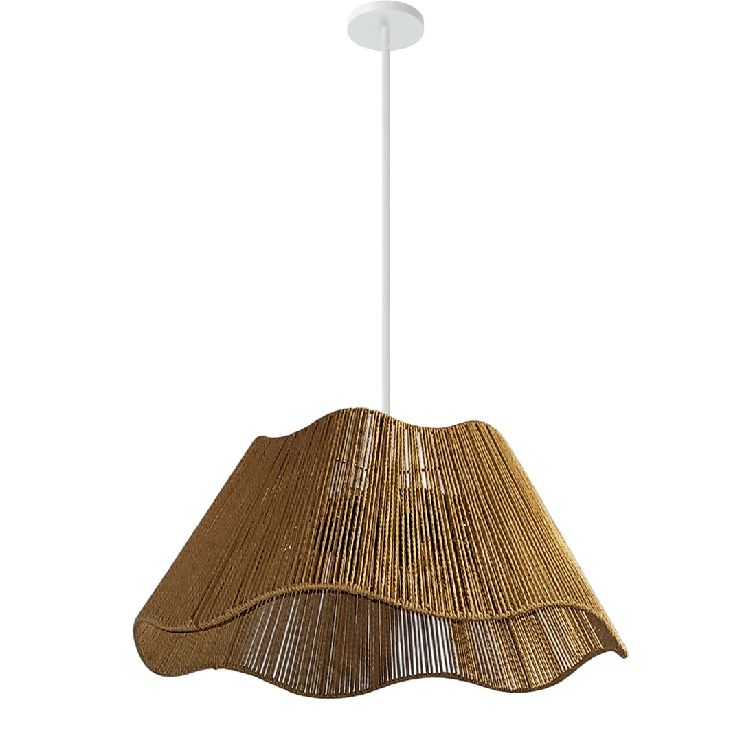 Cagney 3 Light Chandelier in Matte White by Dainolite