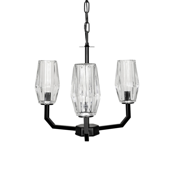 Vespera Chandelier in Black by Russell