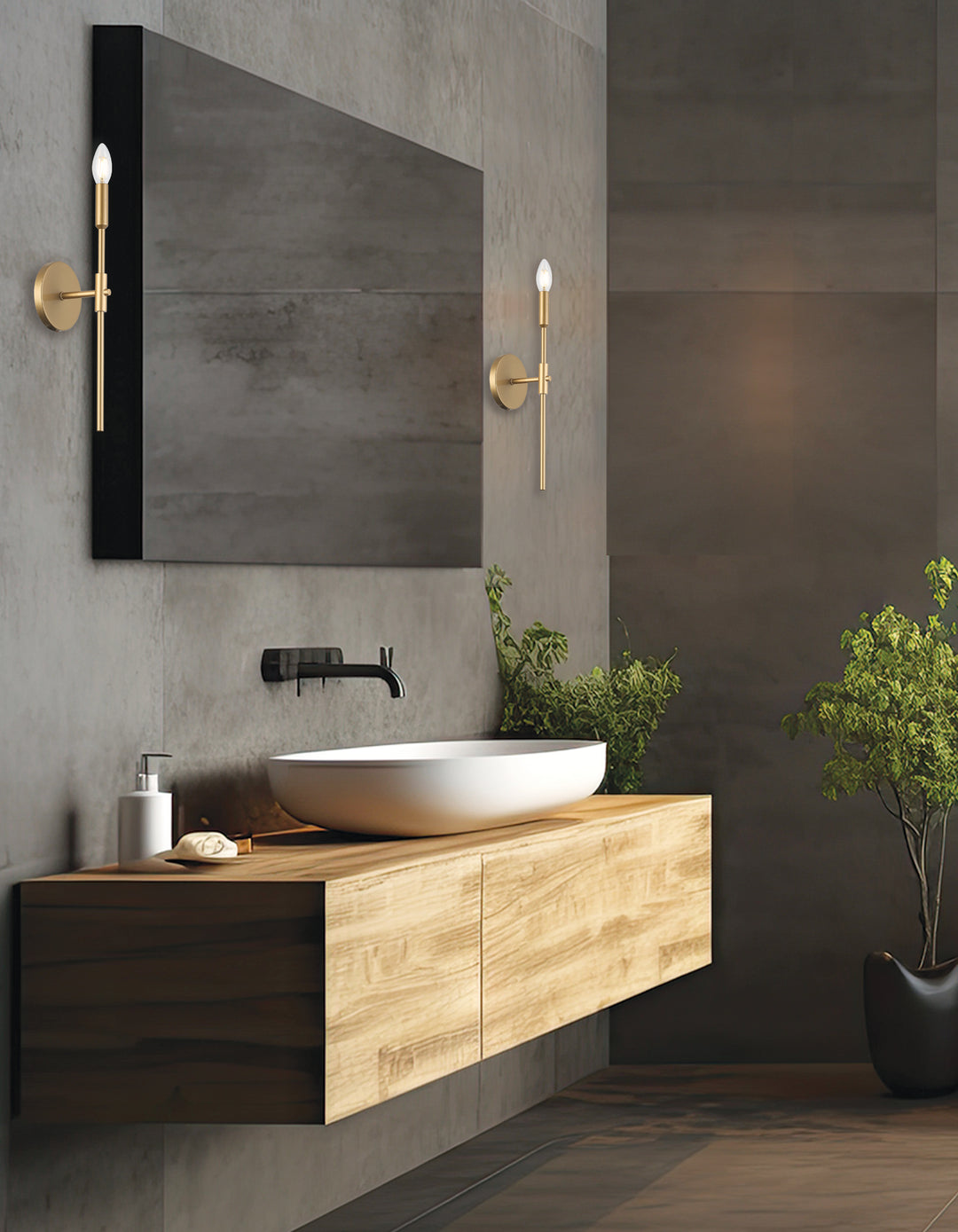 Cinthia 1 Light Wall Sconce by Dainolite - view 2