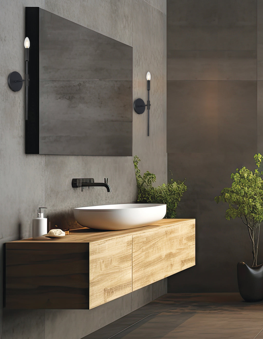 Cinthia 1 Light Wall Sconce by Dainolite - view 4