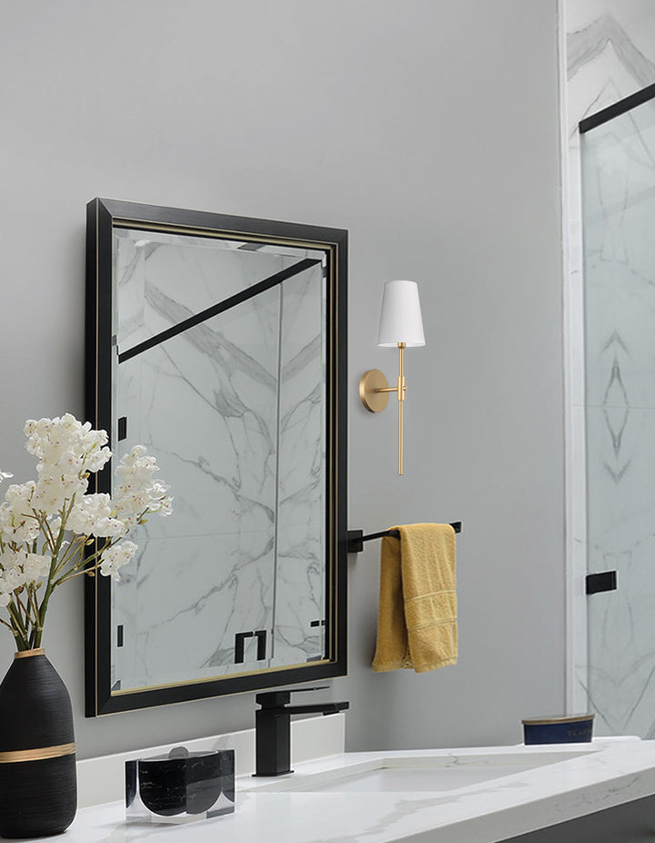 Cinthia 1 Light Wall Sconce (CIN-211W) by Dainolite - view 2