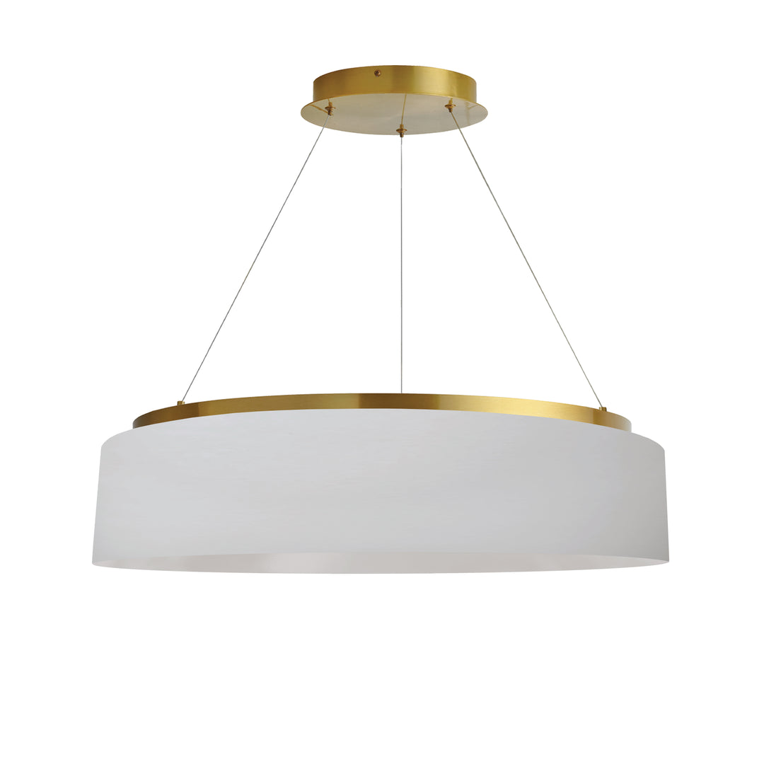 Circulo 34W Chandelier in White by Dainolite