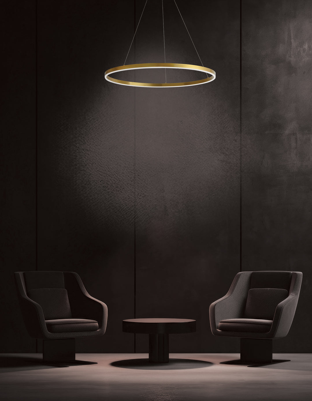 Circulo 58W Chandelier by Dainolite - view 2