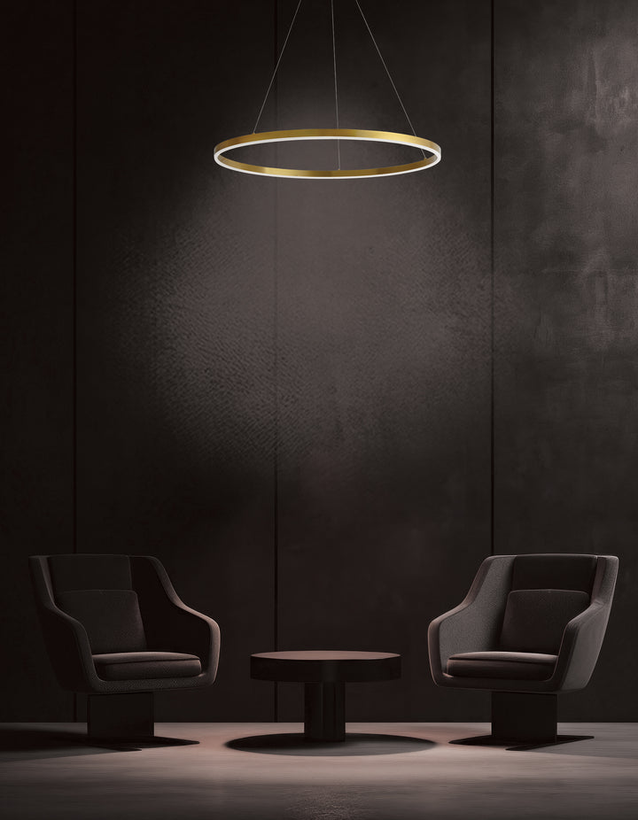 Circulo 58W Chandelier by Dainolite - view 2