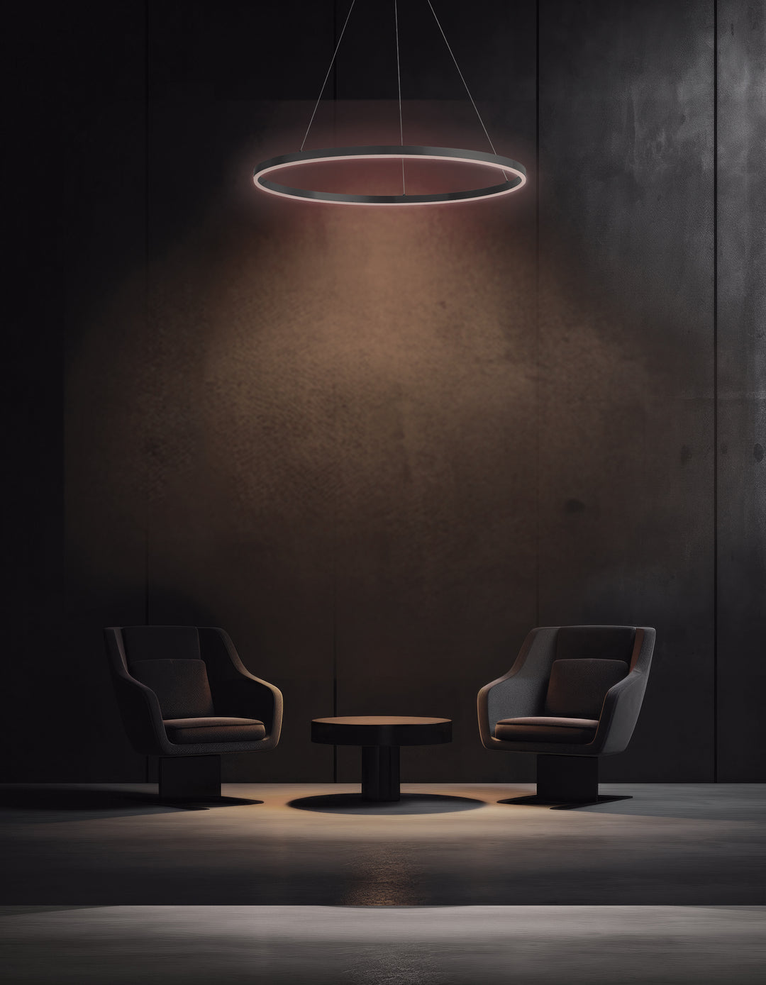 Circulo 58W Chandelier by Dainolite - view 4