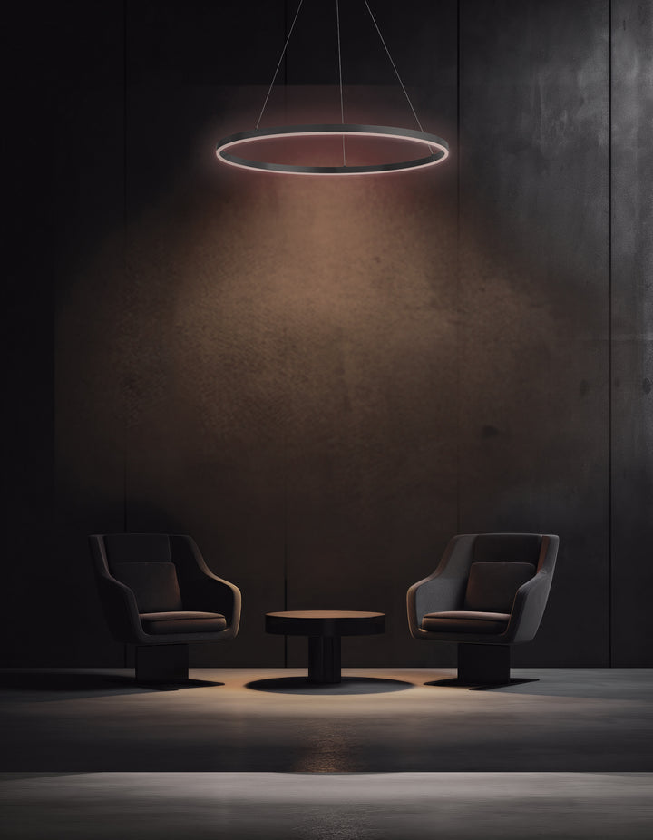 Circulo 58W Chandelier by Dainolite - view 4