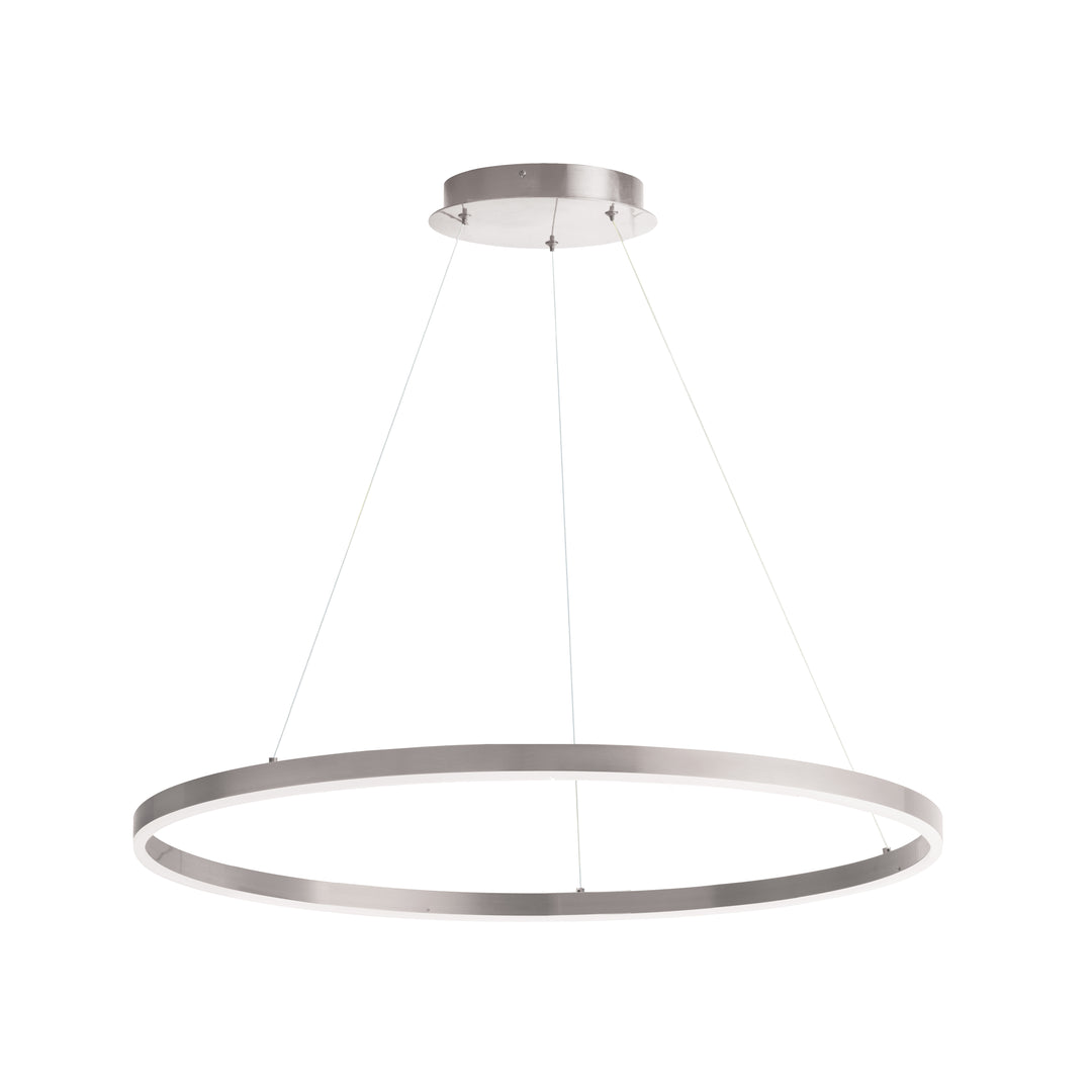 Circulo 58W Chandelier in Silver by Dainolite