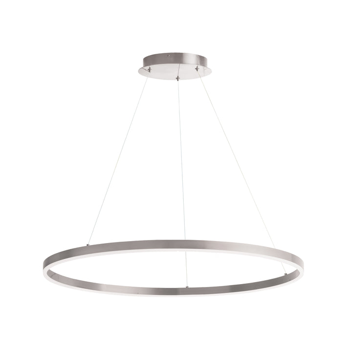 Circulo 58W Chandelier in Silver by Dainolite