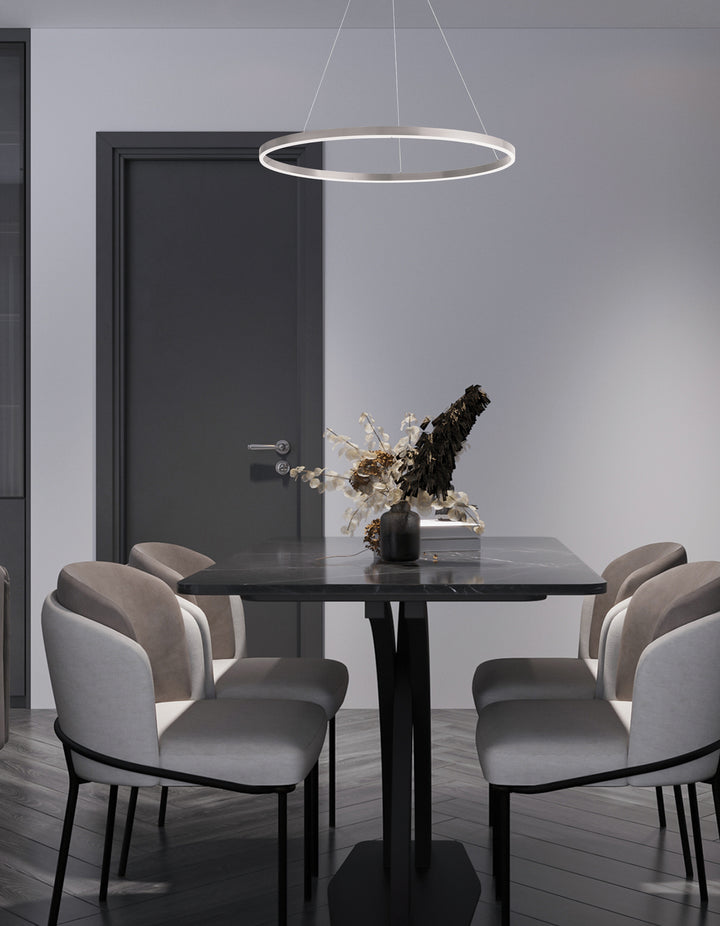 Circulo 58W Chandelier by Dainolite - view 6