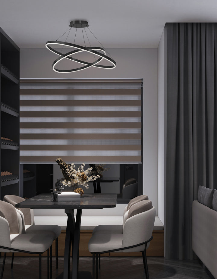 Circulo 103W Chandelier by Dainolite - view 4