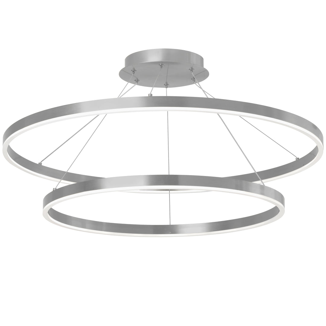 Circulo 103W Chandelier in Silver by Dainolite