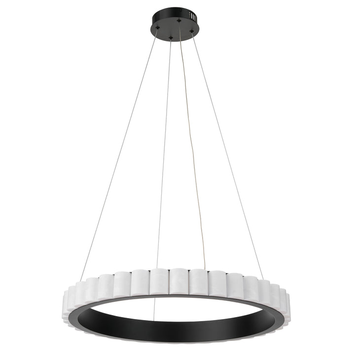 Celeste 30W Chandelier in Matte Black by Dainolite