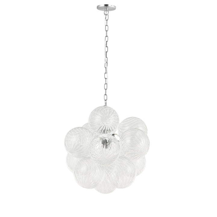 Charlize 3 Light Pendant in Polished Chrome by Dainolite