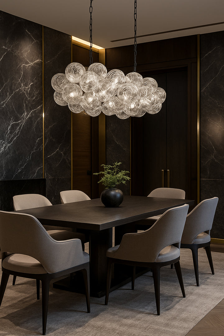 Charlize 10 Light Horizontal Pendant by Dainolite - view 4