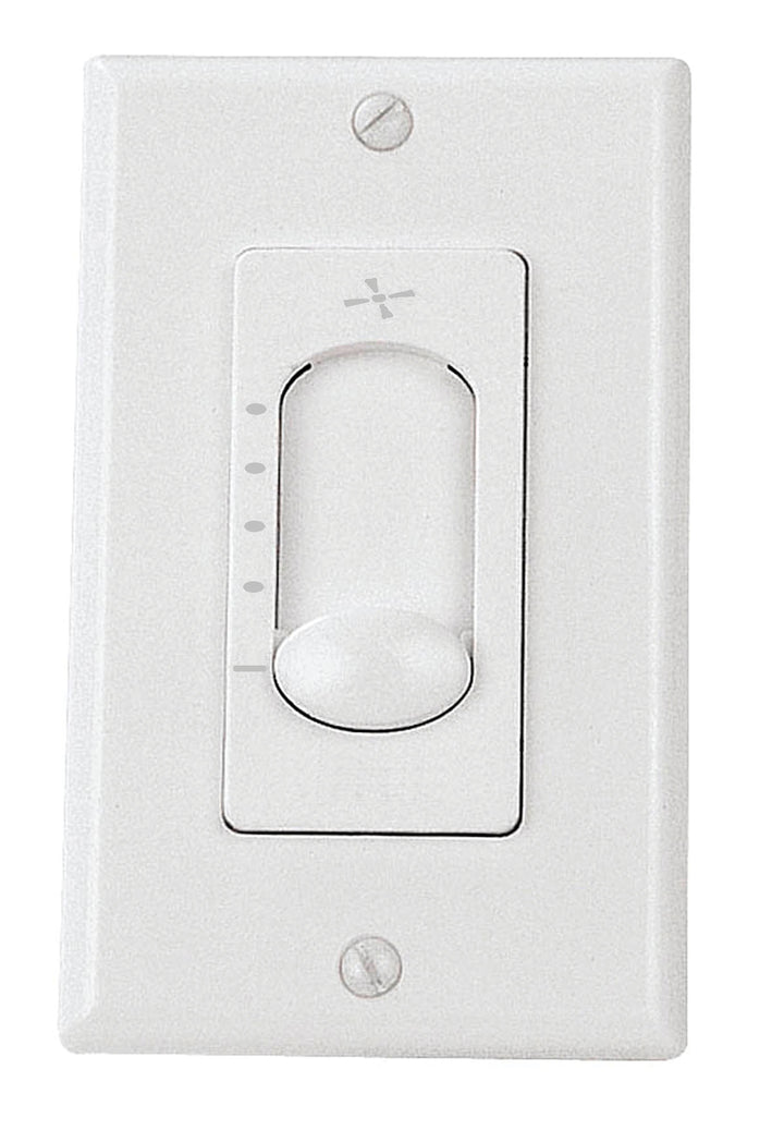 4 Speed Fan Control, no Reverse in White by Craftmade