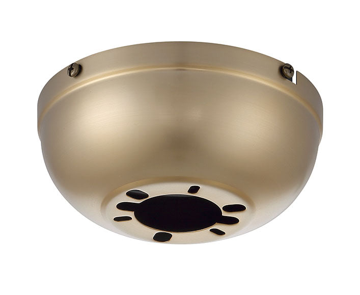 Close Mount Adapator for WiFi Fans in Satin Brass by Craftmade