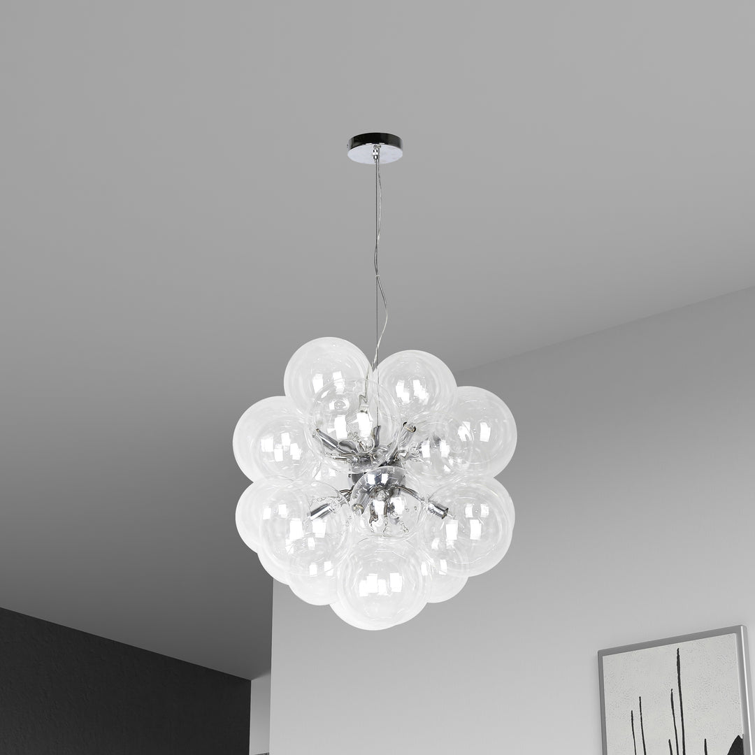 Comet 6 Light Halogen Pendant by Dainolite - view 5