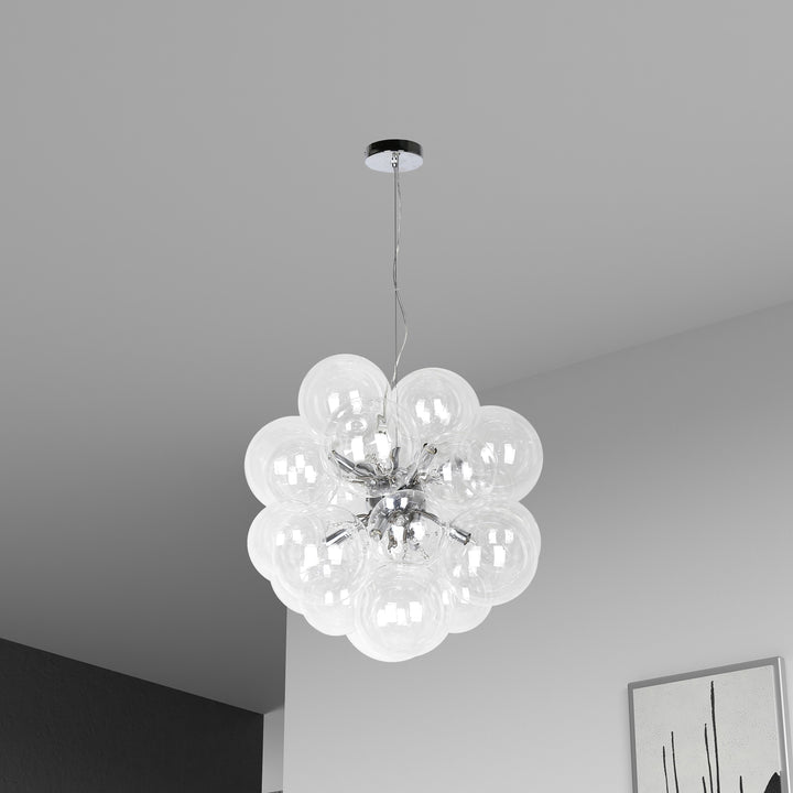 Comet 6 Light Halogen Pendant by Dainolite - view 5
