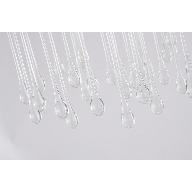 Gold Glass Chandelier (CN25) by Bethel - view 3