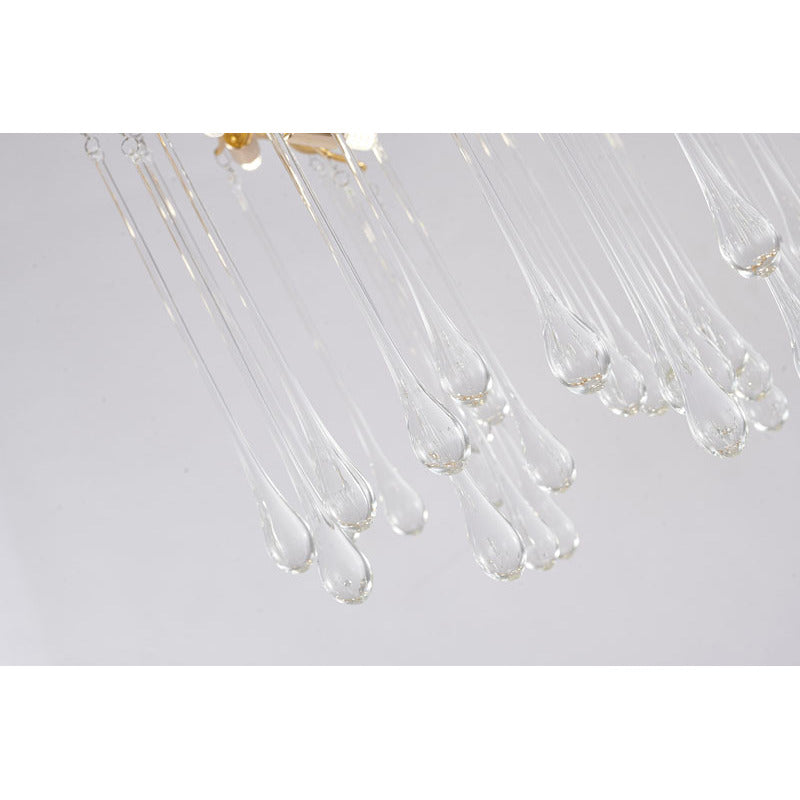 Gold Glass Chandelier (CN25) by Bethel - view 5