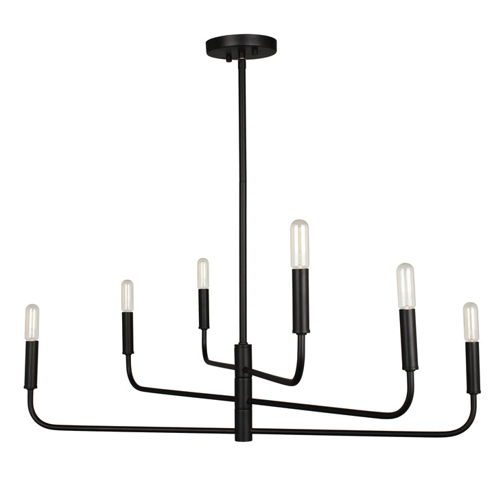 Catalina 6 Light Chandelier by Dainolite