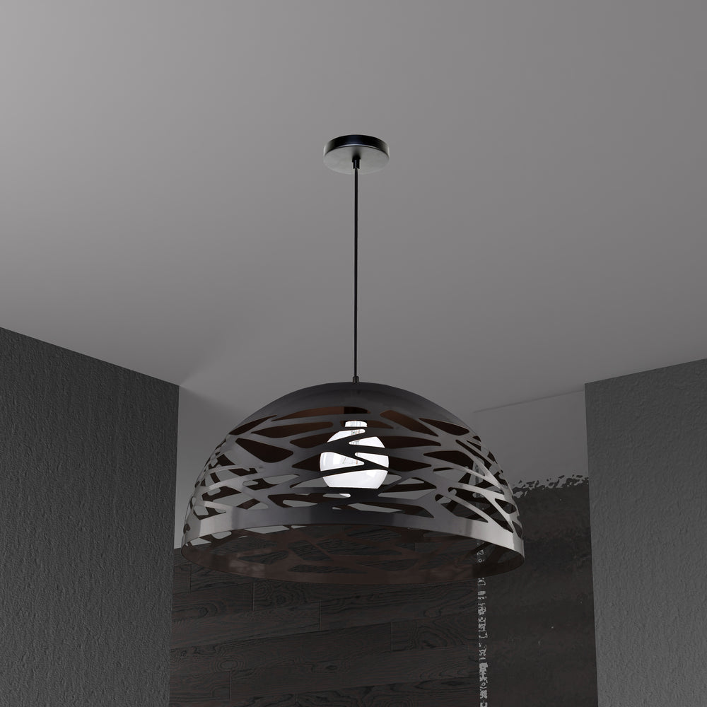 Coral 1 Light Pendant by Dainolite - view 2