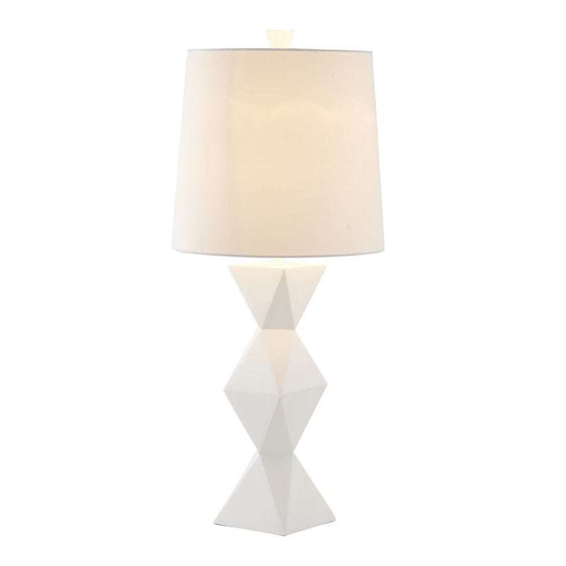 White Table Lamp by Bethel