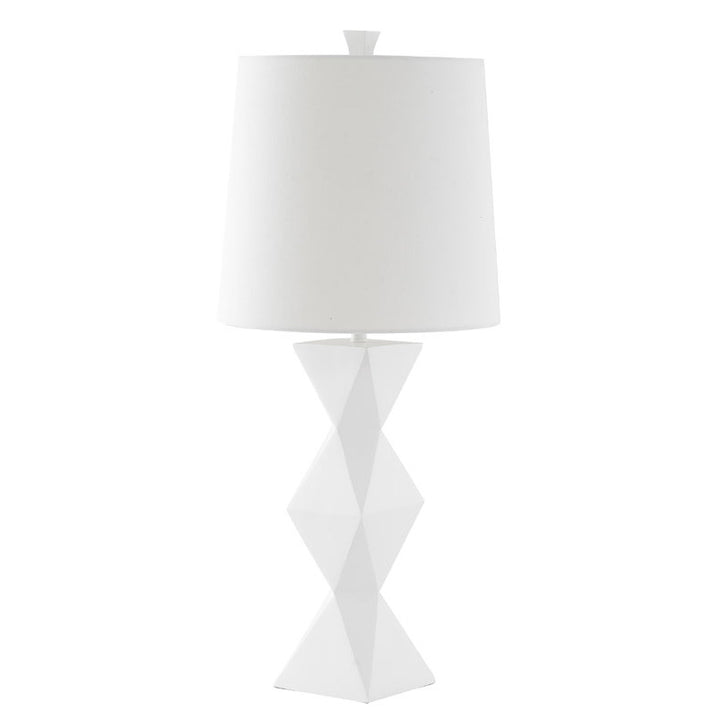 White Table Lamp by Bethel - view 3