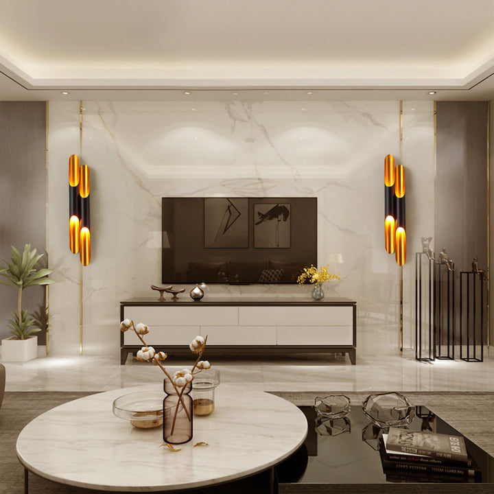 Frame Wall Sconce with Interior by Bethel - view 7