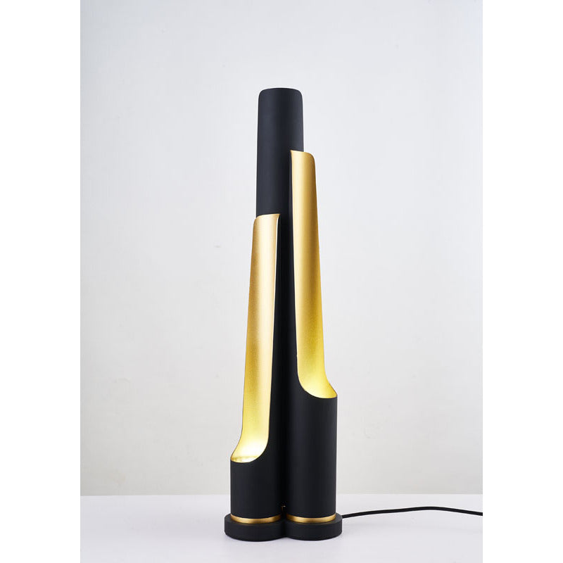 Matte Black Table Lamp by Bethel