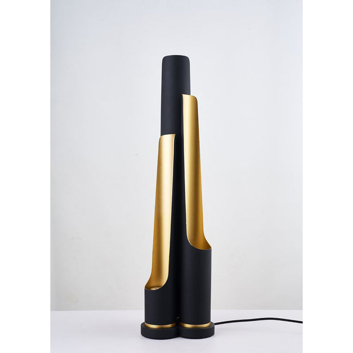 Matte Black Table Lamp by Bethel - view 2