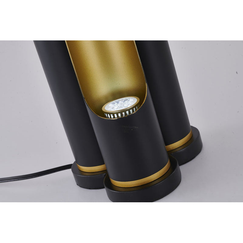 Matte Black Table Lamp by Bethel - view 3